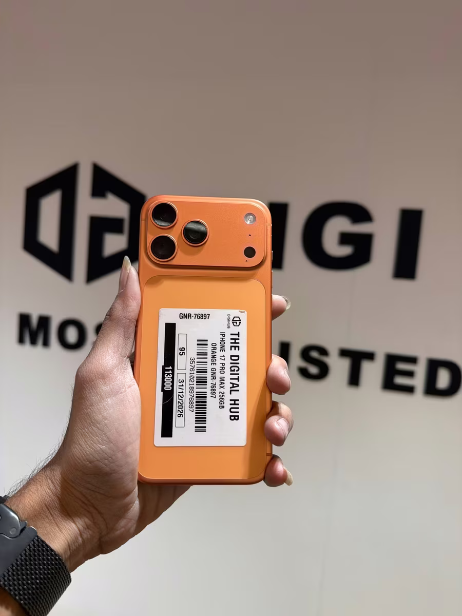 iPhone 17 Pro Max Orange, front