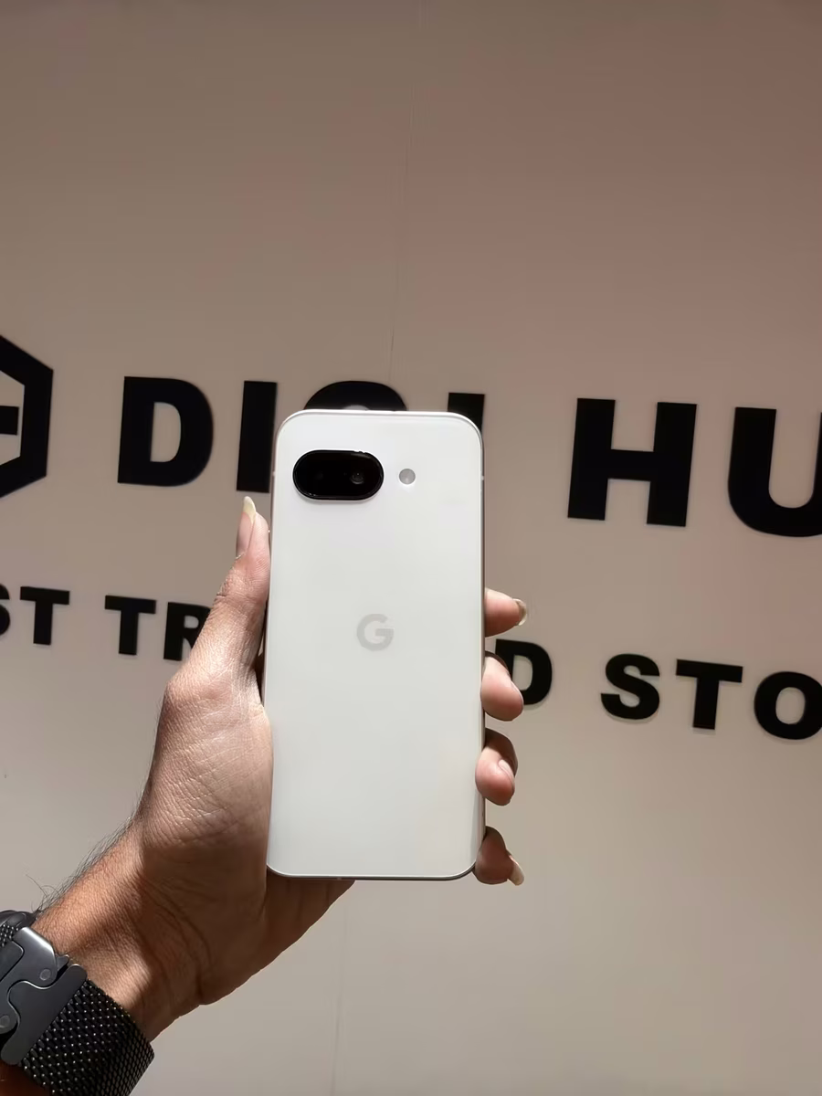 Google Pixel 9A Porcelain, front
