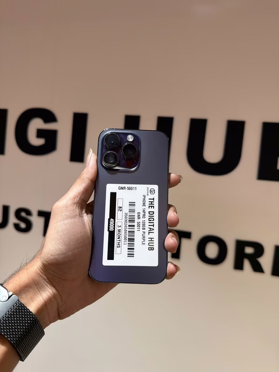 iPhone 14 Pro Purple, front