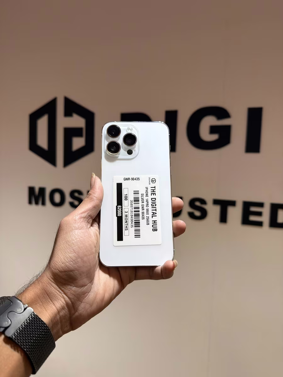 iPhone 14Pro Max Silver, front