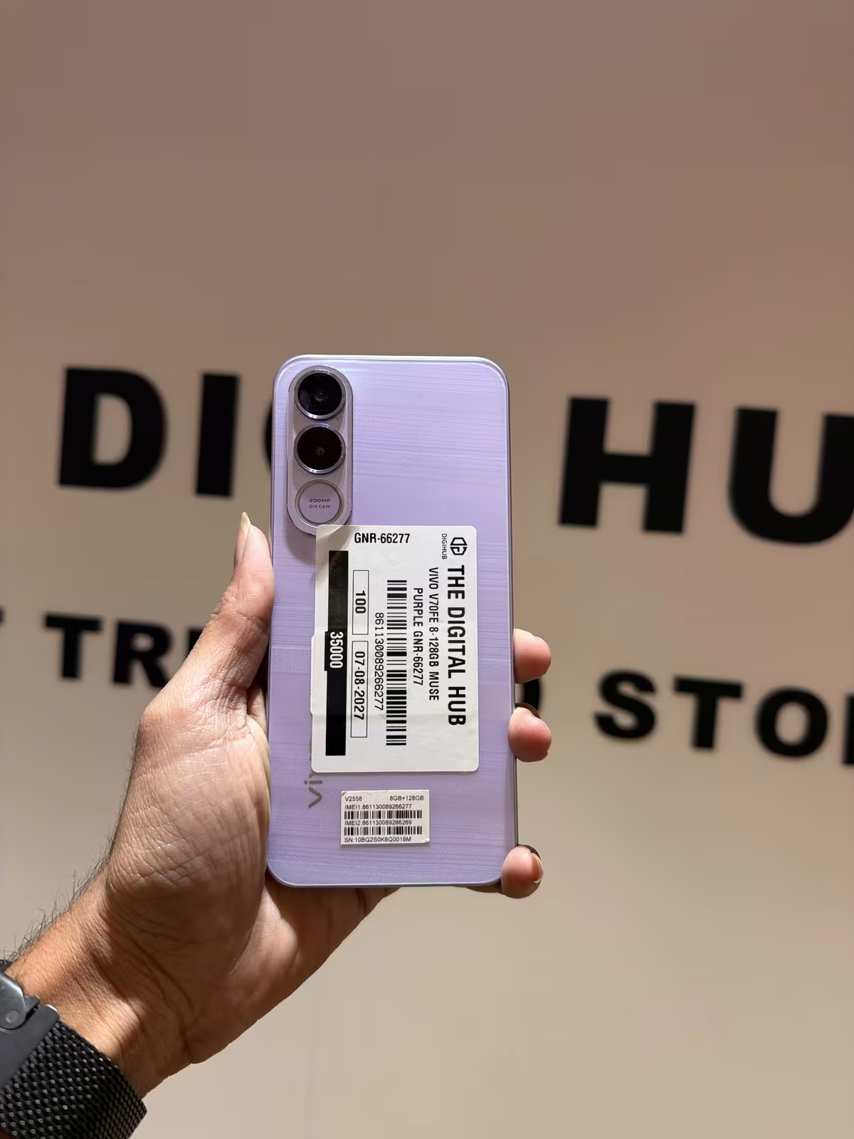 Vivo V70Fe 8-128Gb Muse Purple