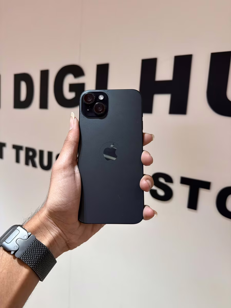 iPhone 15 Plus Black, front