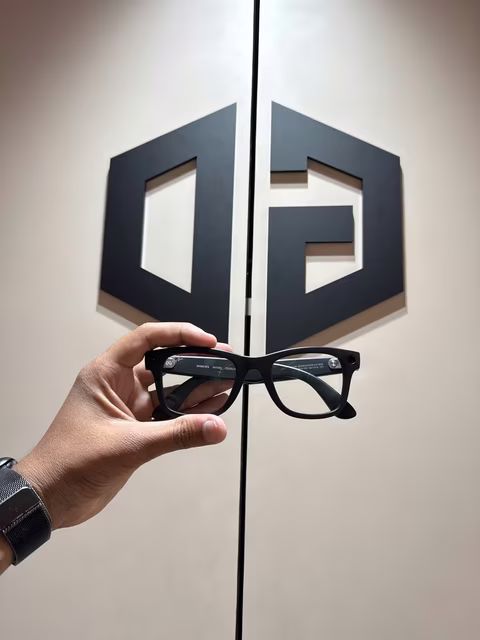 Meta Wayfarer (Gen 1) F Matte Black Clear