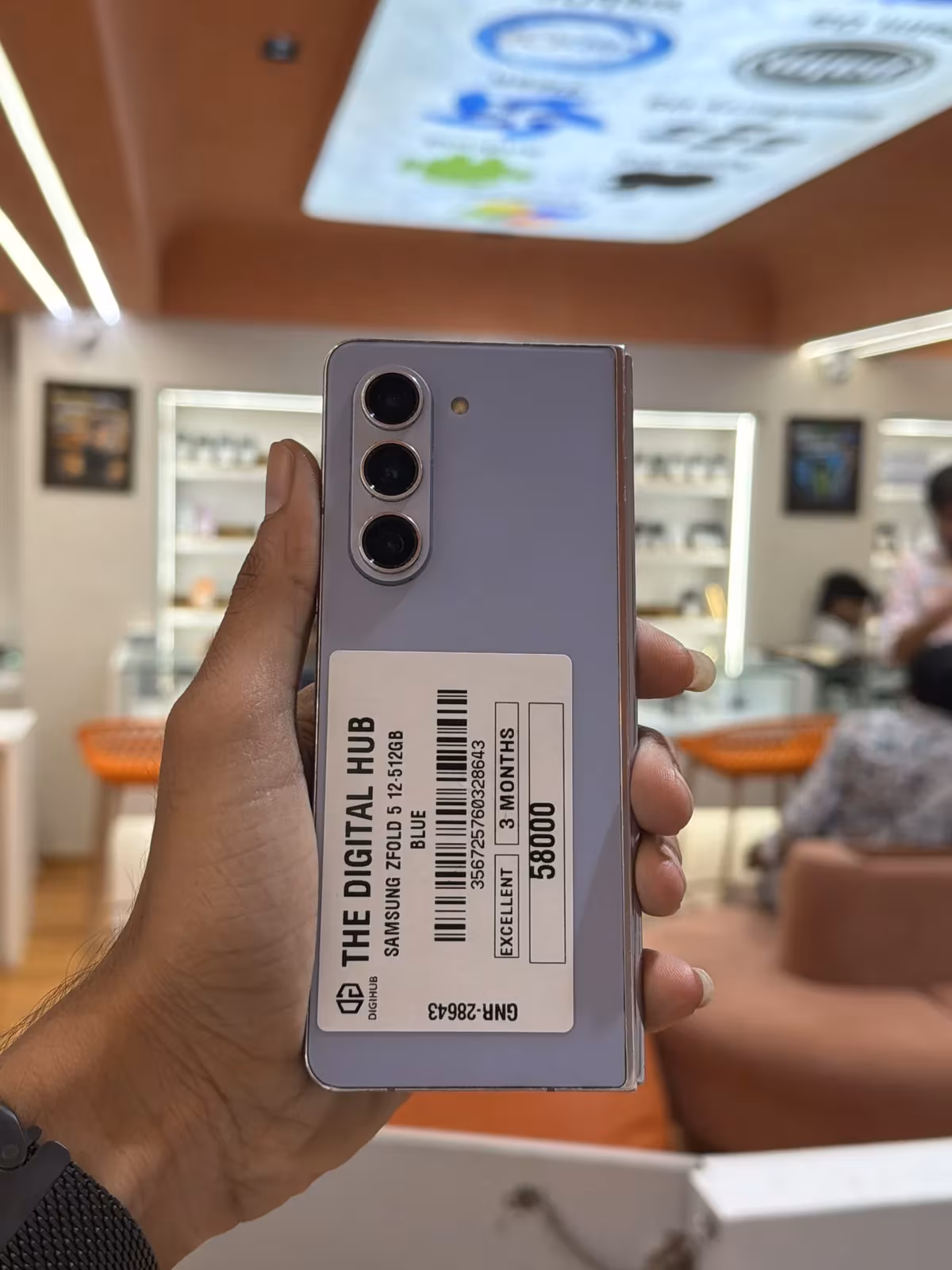 Samsung Zfold 5 12-512Gb Blue 3