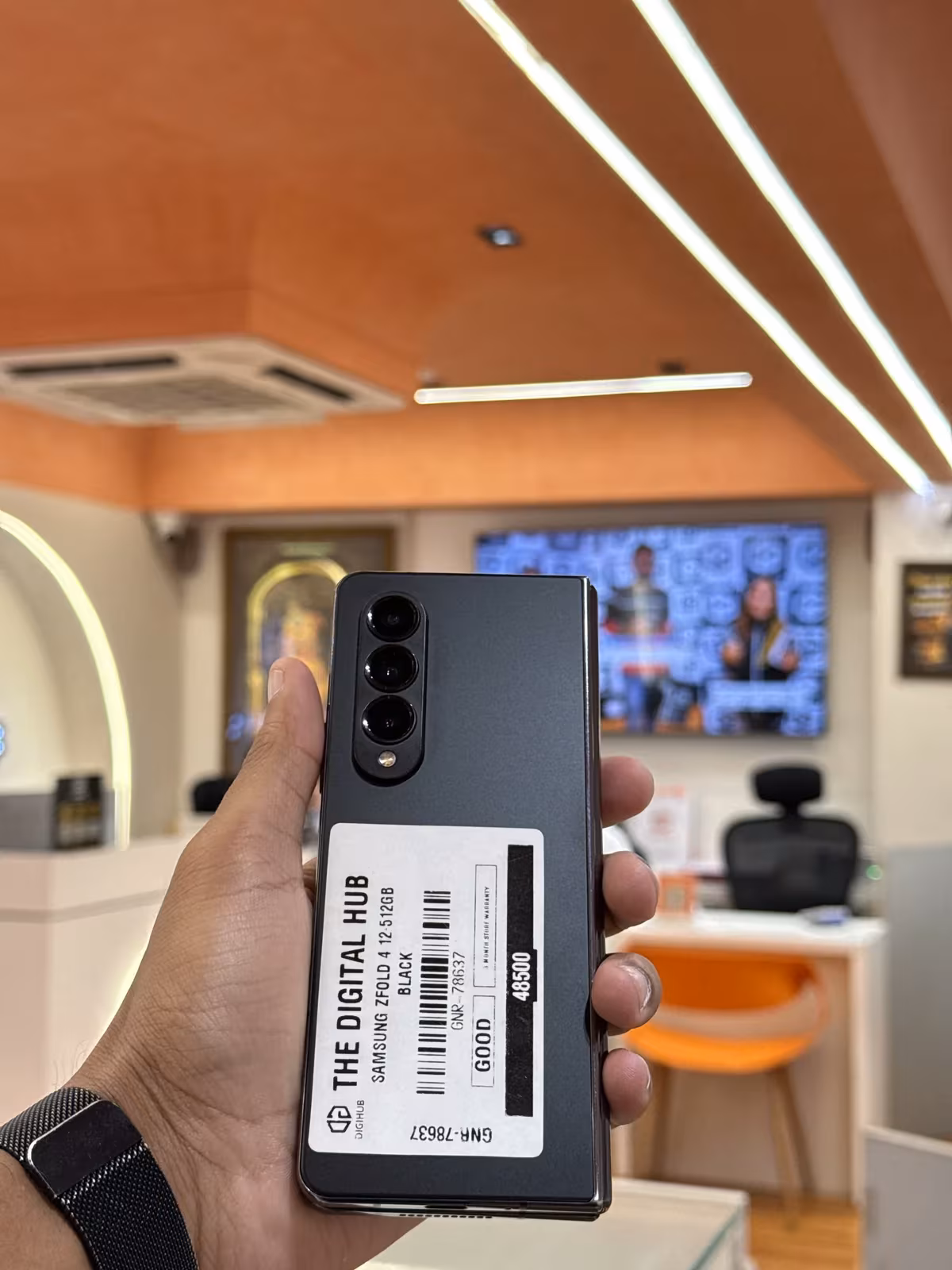 Samsung Zfold 4 12-512Gb Black Gnr 3