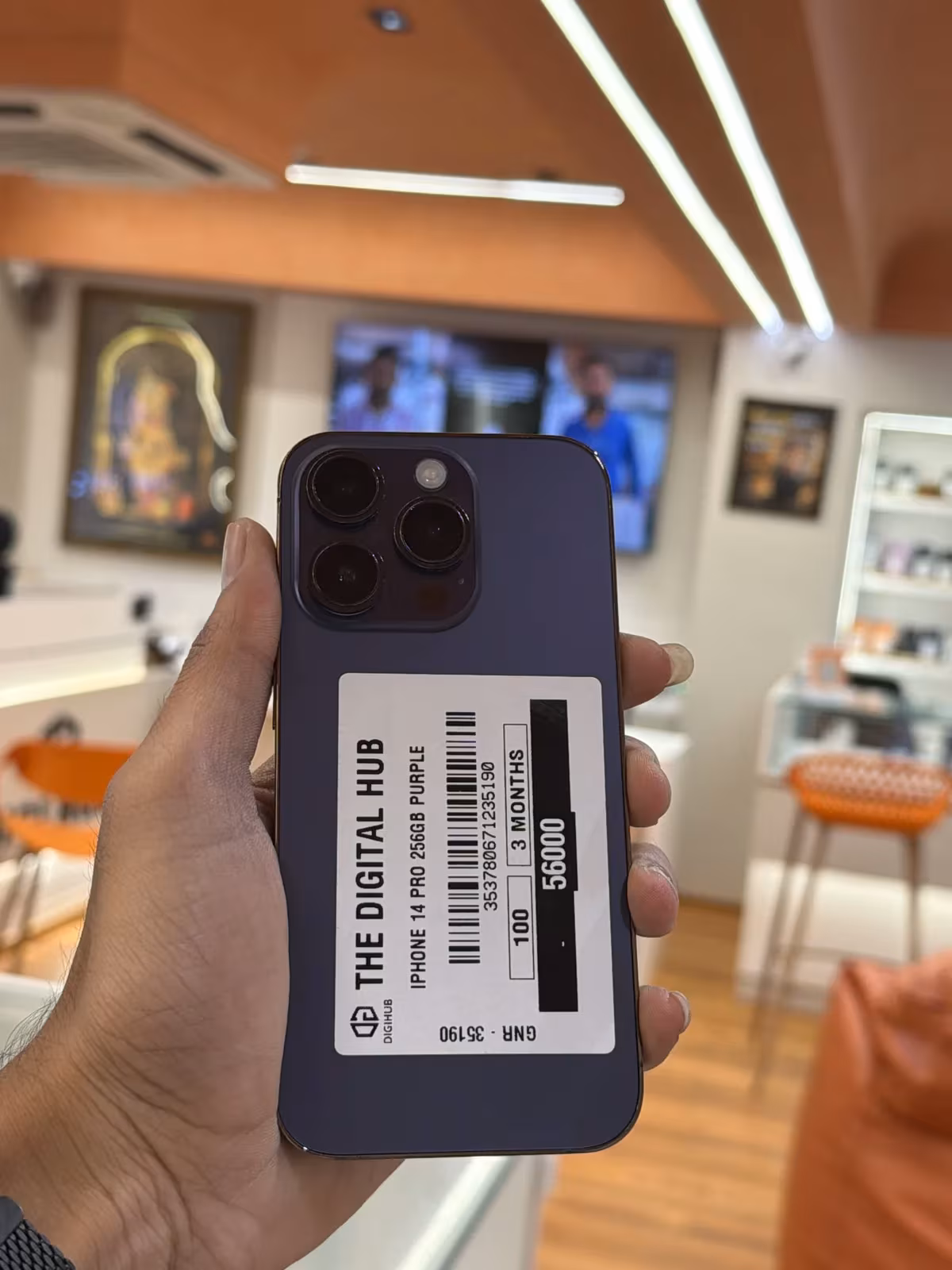 Iphone 14 Pro 256GB Purple 3