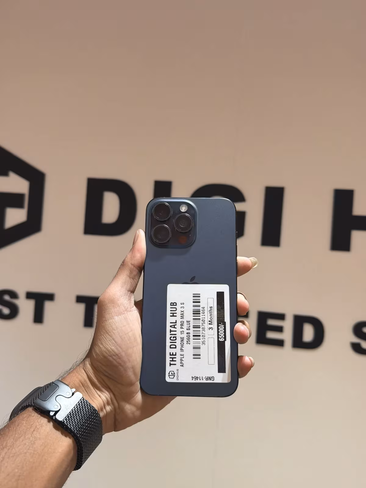 Iphone 15 Pro Max 256GB Blue 3 Months