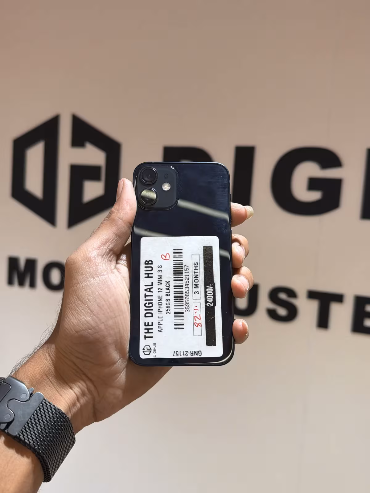 Iphone 12 Mini (B) 256GB Black 3 Months