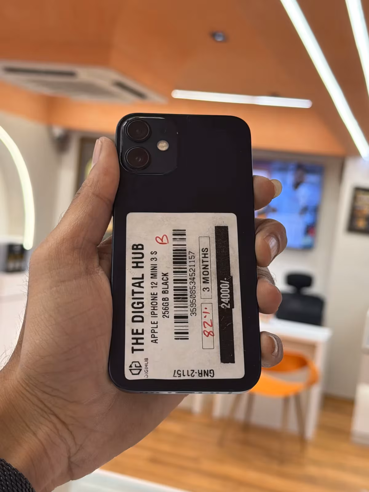 Iphone 12 Mini (B) 256GB Black 3 Months 3