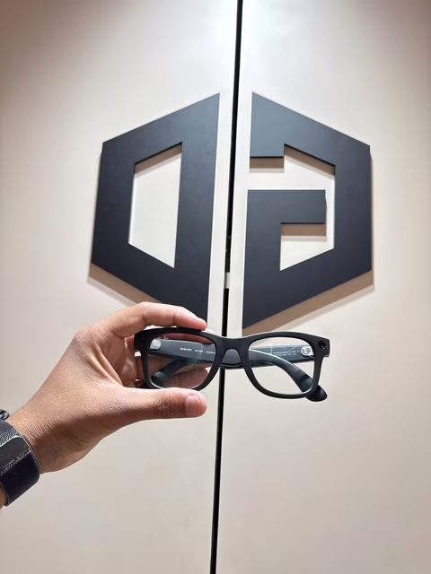 Meta Wayfarer (Gen 1) F Matte Black Clear