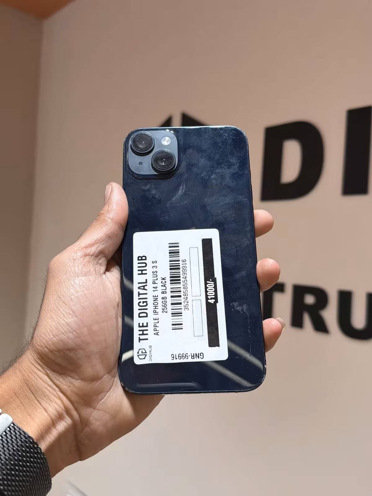 Iphone 14 Plus (B) Black 256GB 3 Months