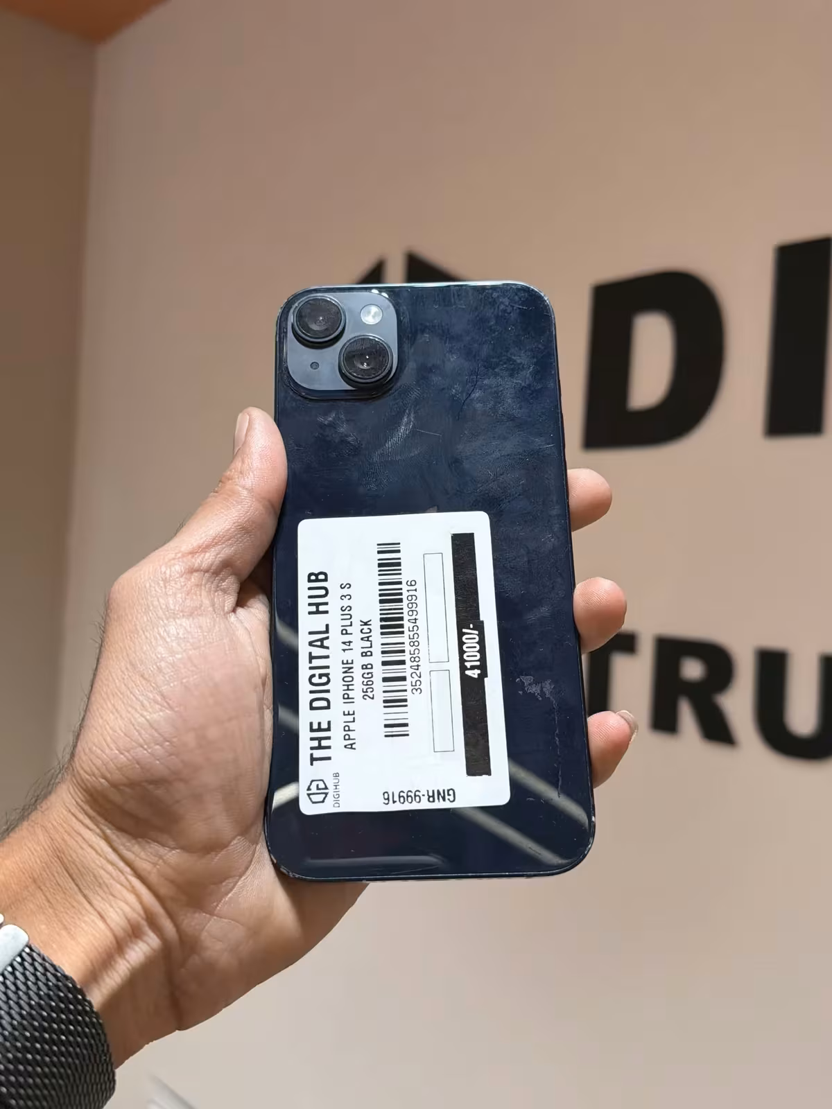 Iphone 14 Plus (B) Black 256GB 3 Months
