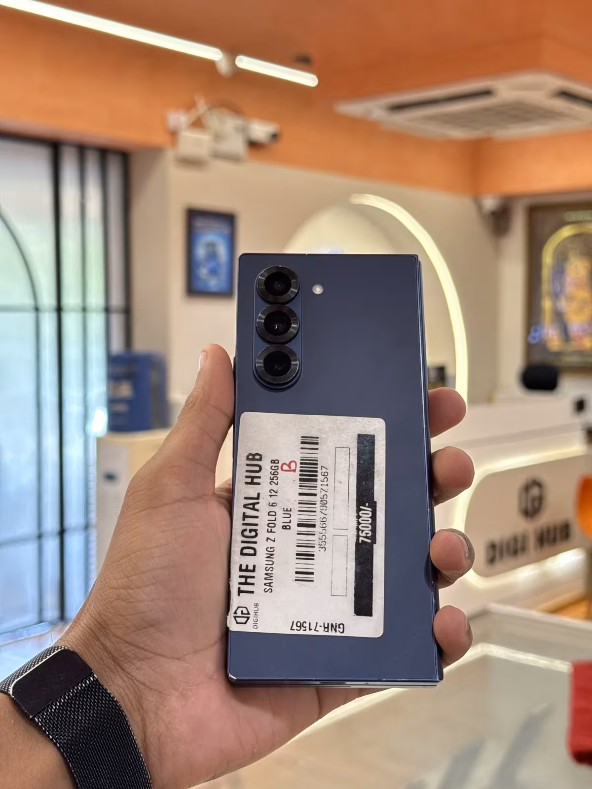 Samsung Z-Fold 6 12-256Gb Blue 71567 3