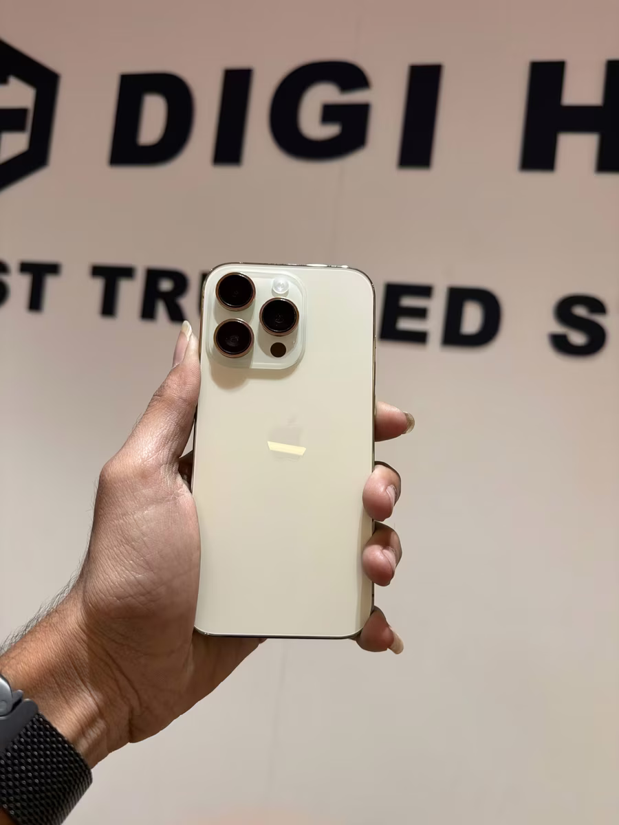 iPhone 14 Pro Gold, front