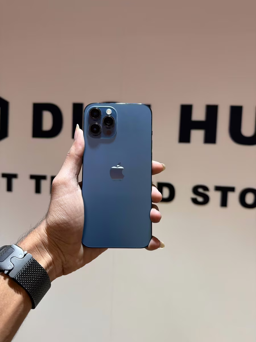 iPhone 12 Pro Max Blue, front