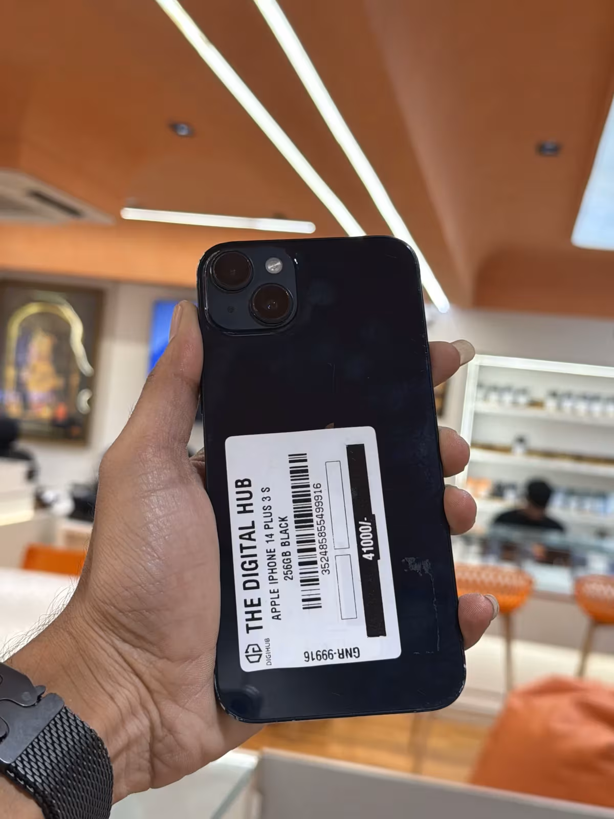 Iphone 14 Plus (B) Black 256GB 3 Months 2
