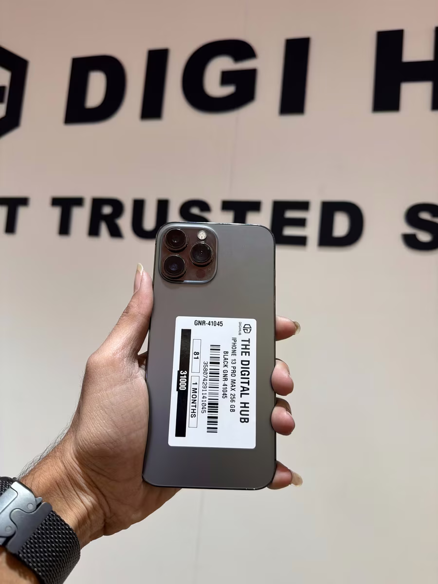 iPhone 13 Pro Max Black, front
