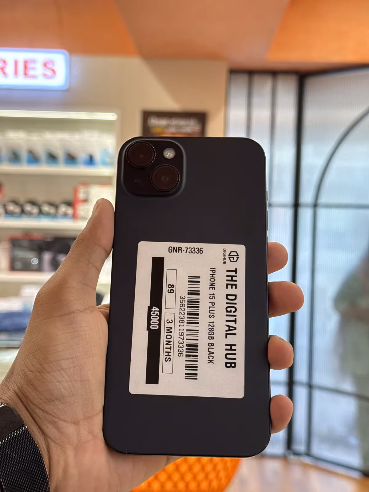 Iphone 15 Plus 128GB Black 3