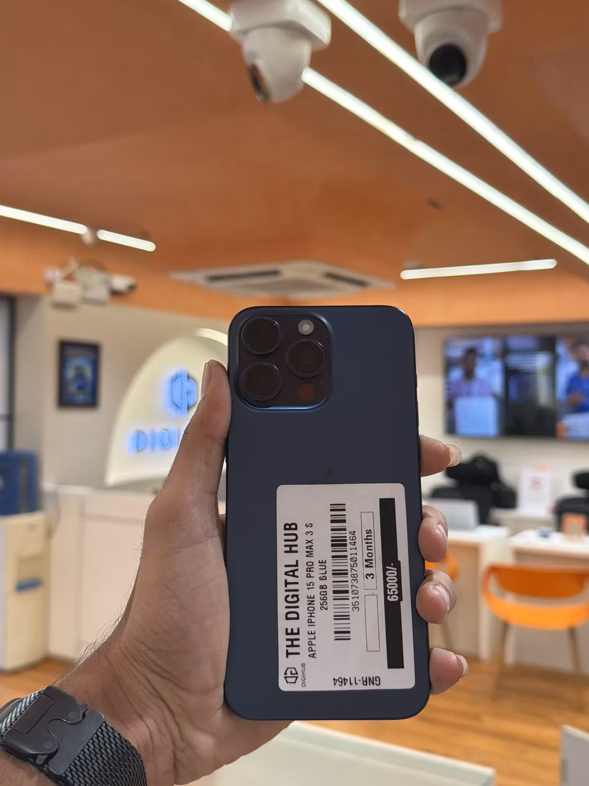 Iphone 15 Pro Max 256GB Blue 3 Months 3