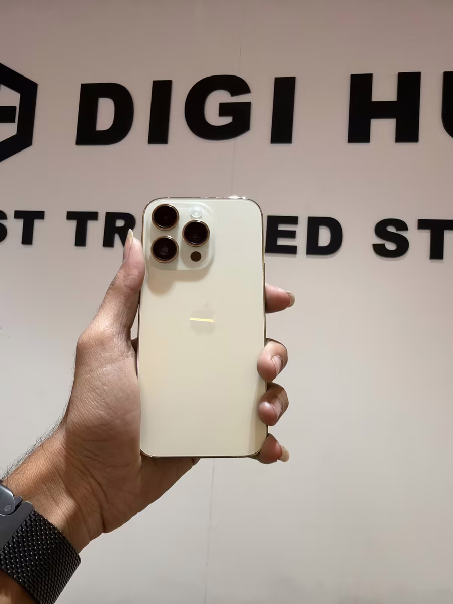 iPhone 14 Pro Gold, front