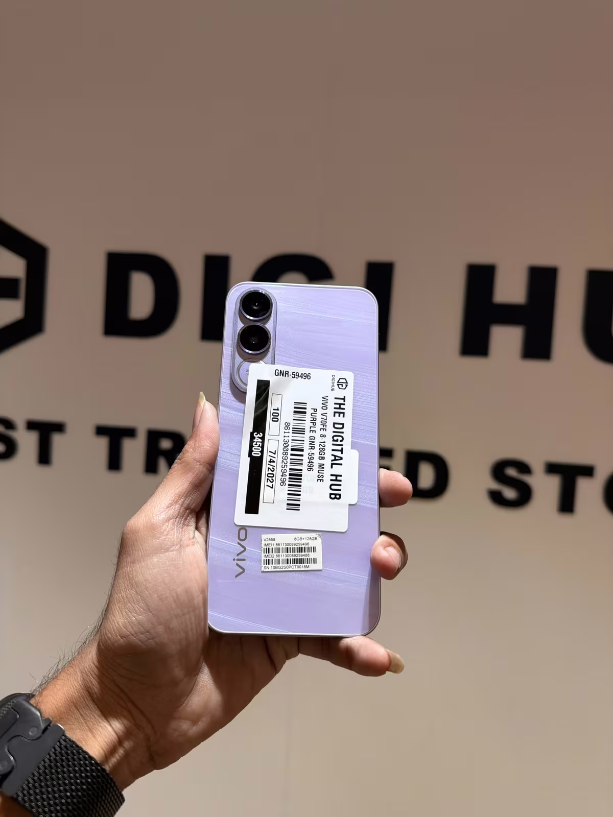 Vivo V70Fe 8-128Gb Muse Purple