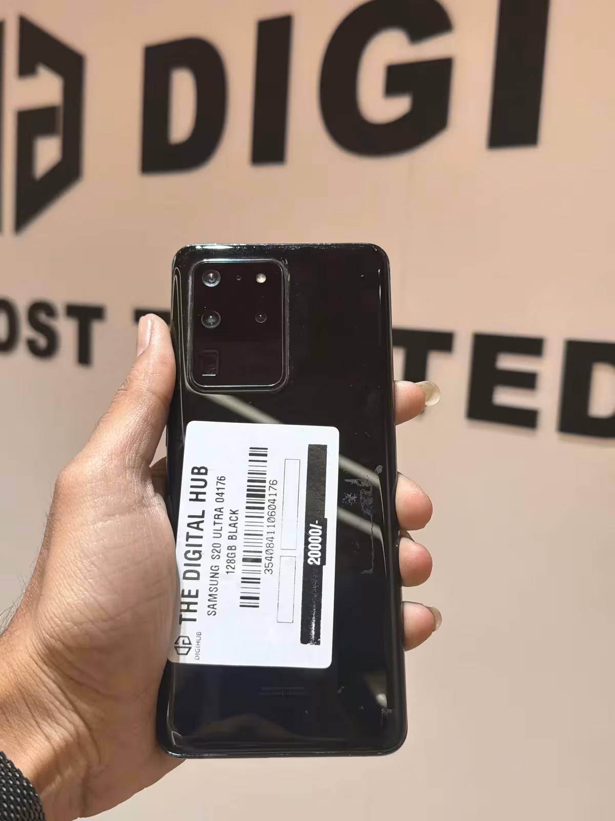 Samsung S20 Ultra 128GB Black 04176