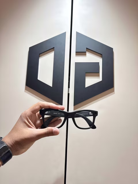 Meta Wayfarer (Gen 1) F Matte Black Clear