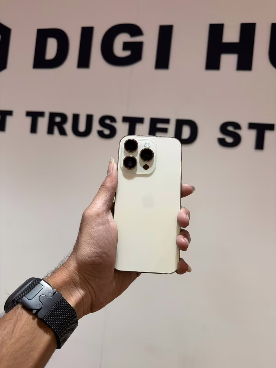iPhone 14 Pro Gold, front