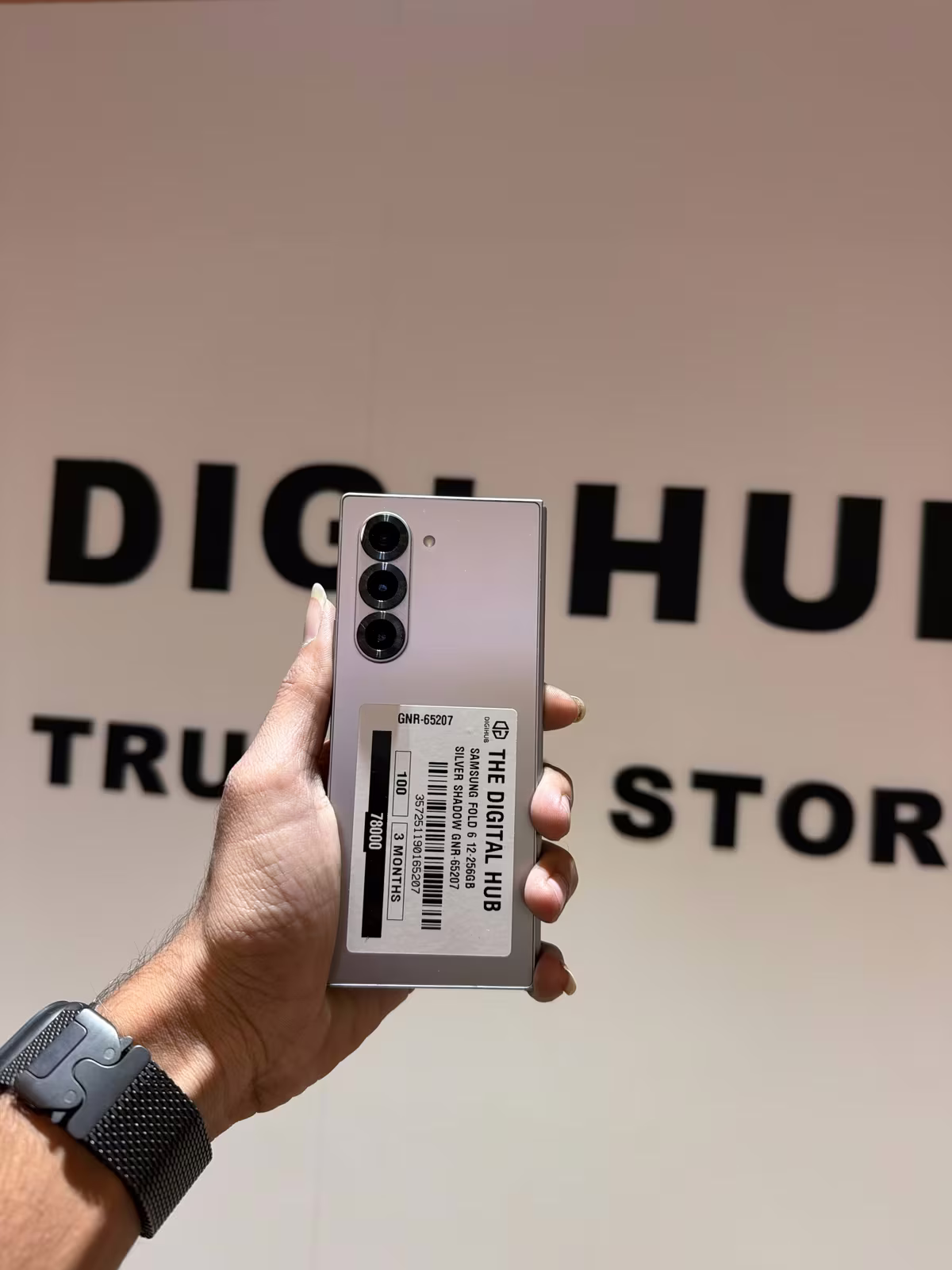 Samsung Fold 6 12-256Gb Silver Shadow