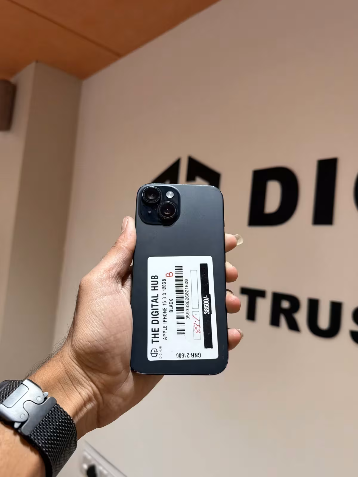 Iphone 15 (B) Black 128GB 3 Months
