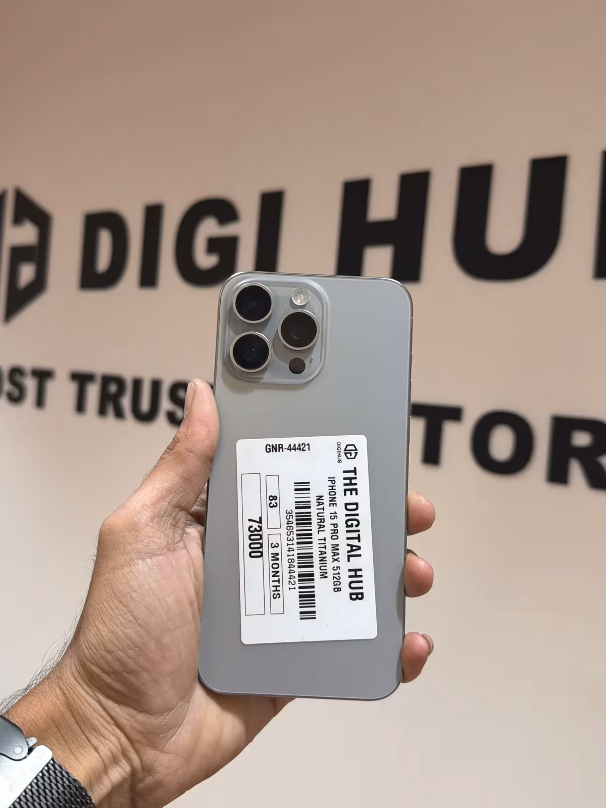 Iphone 15 Pro Max 512GB Natural Titanium 3 Months