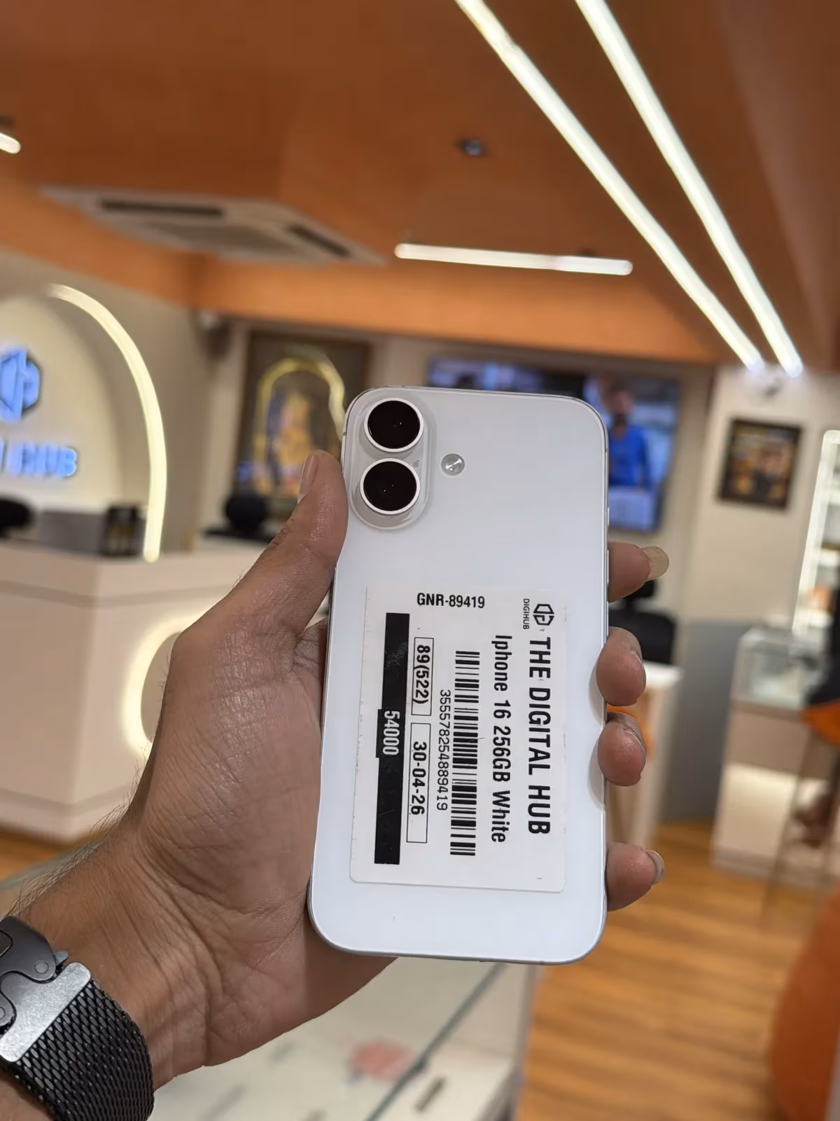 Iphone 16 256GB White 2