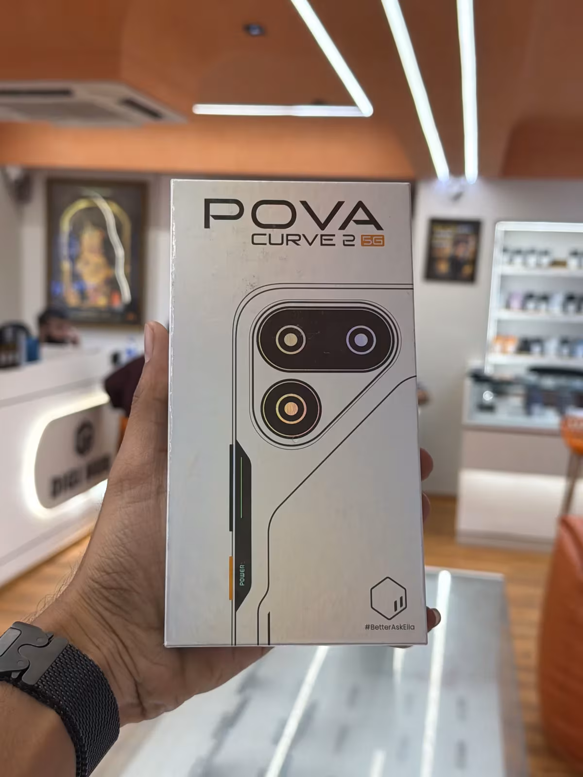 Pova Curve 2 8-128Gb Silver