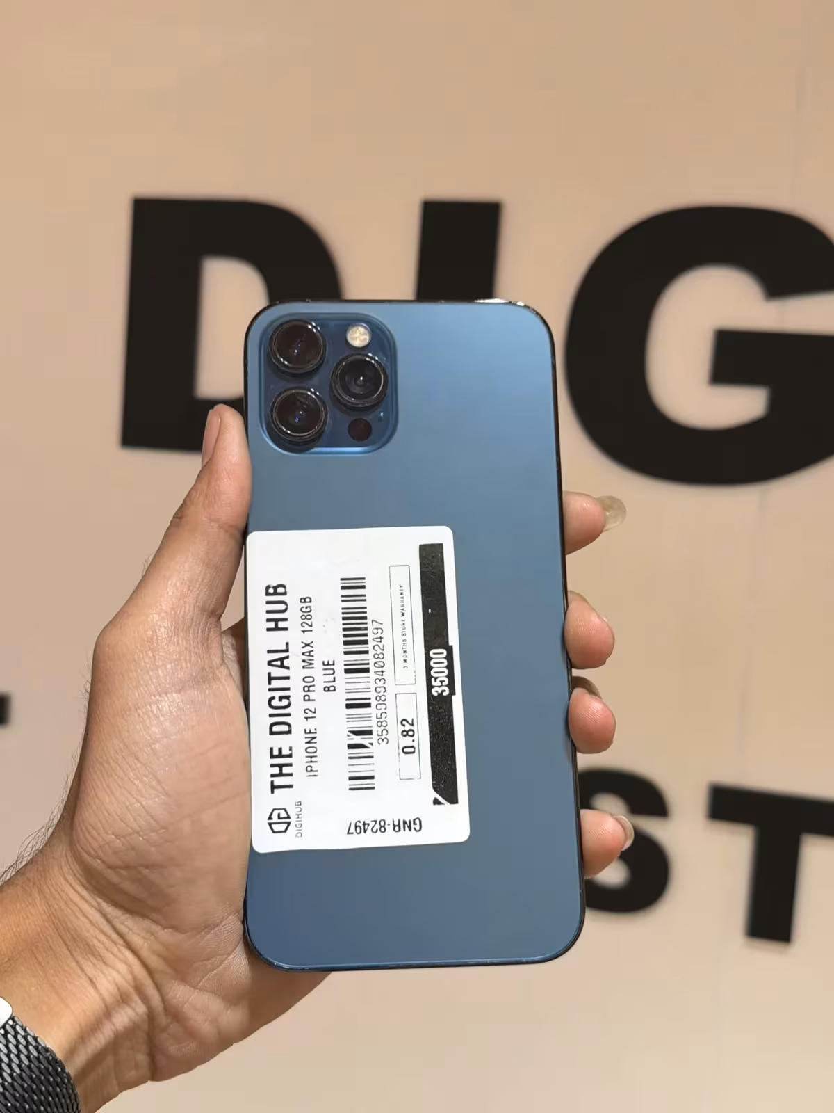 Iphone 12 Pro Max Blue 128GB 3 Month Store Warranty