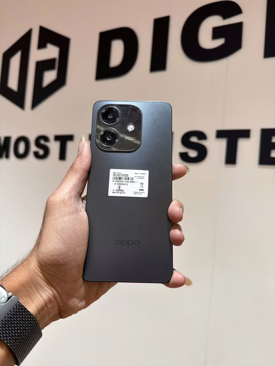 Oppo A3X Black, front