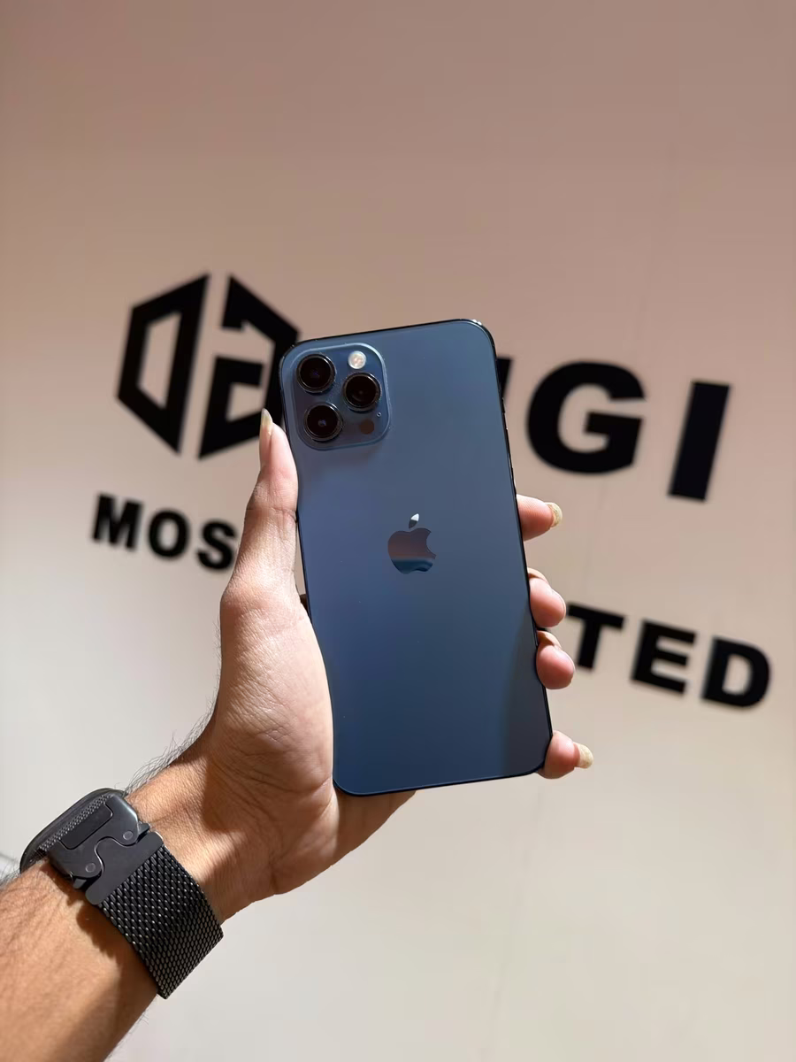 iPhone 12 Pro Max Blue, front