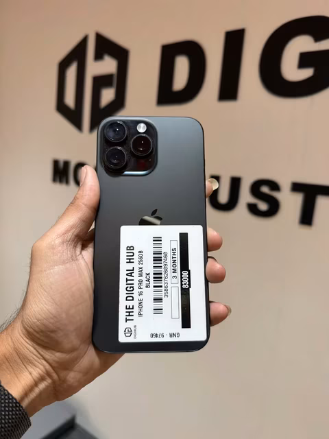 Iphone 16 Pro Max 256GB Black