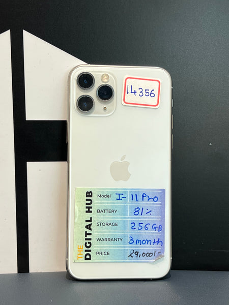 iPhone 11 Pro 256Gb Silver - Product ID - 14356 - Pre-Owned - The Digital Hub