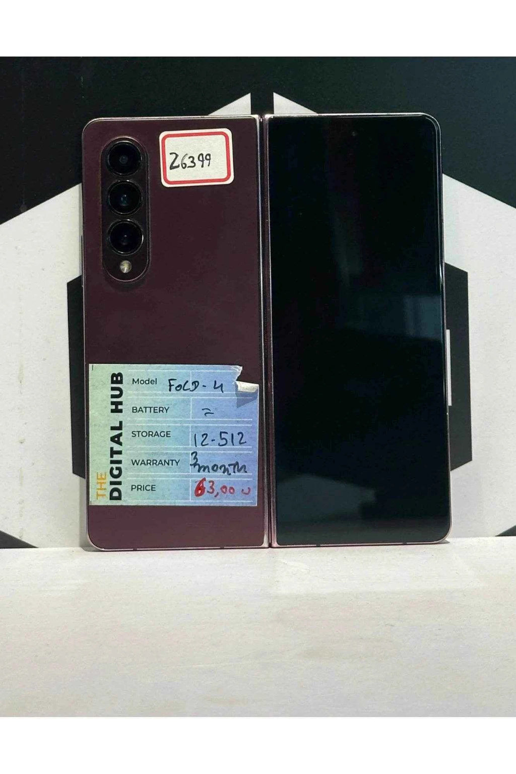 Samsung Z Fold 4 12GB | 512GB Burgundy - Product ID - 26399 - Pre-Owned