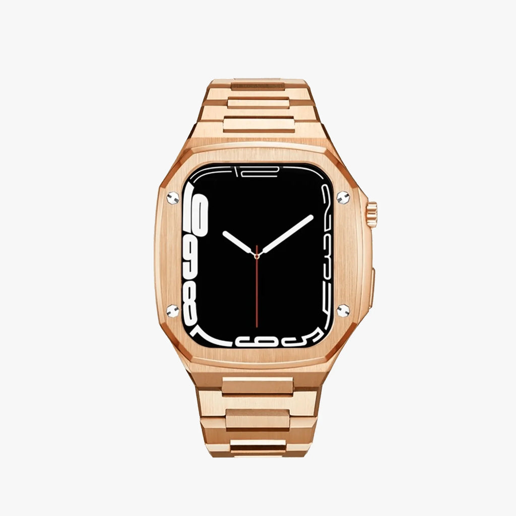 45MM Rosegold Luxury Edition Case- Stainless Steel Strap The Digital Hub