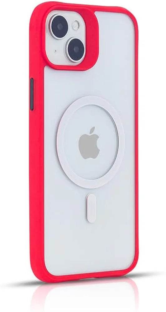 Phonokart Silk Magnetic Safe CASE for iPhone 14 Red - The Digital Hub