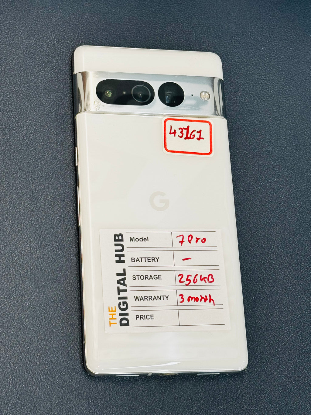 Google Pixel 7 Pro 256Gb White - Product ID - 43161 - Pre-Owned