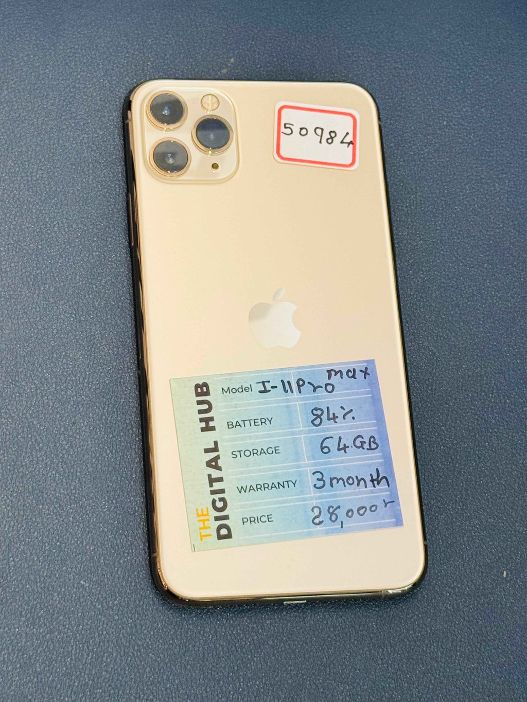 iPhone 11 Pro Max Gold 64Gb - Product ID - 50984 - Pre-Owned - The Digital Hub