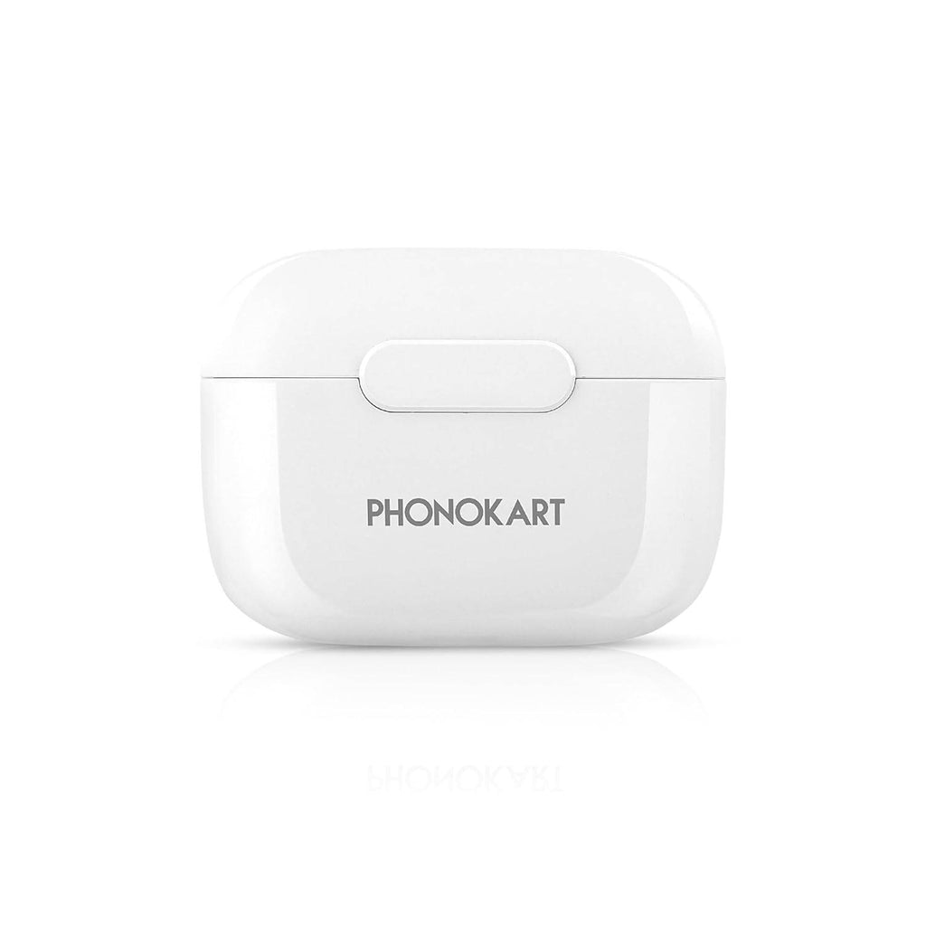 Phonokart TWS Wireless Earbuds with 18H Playtime, Crystal-Clear Calls, Fast Charging, Elegant Royal Design, Bluetooth 5.4, Noise Cancellation, Gaming Mode, 1Yr Warranty - The Digital Hub