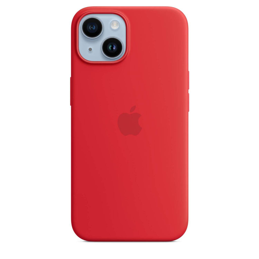 Apple iPhone 14 Silicone Case with MagSafe - (Product) RED - The Digital Hub