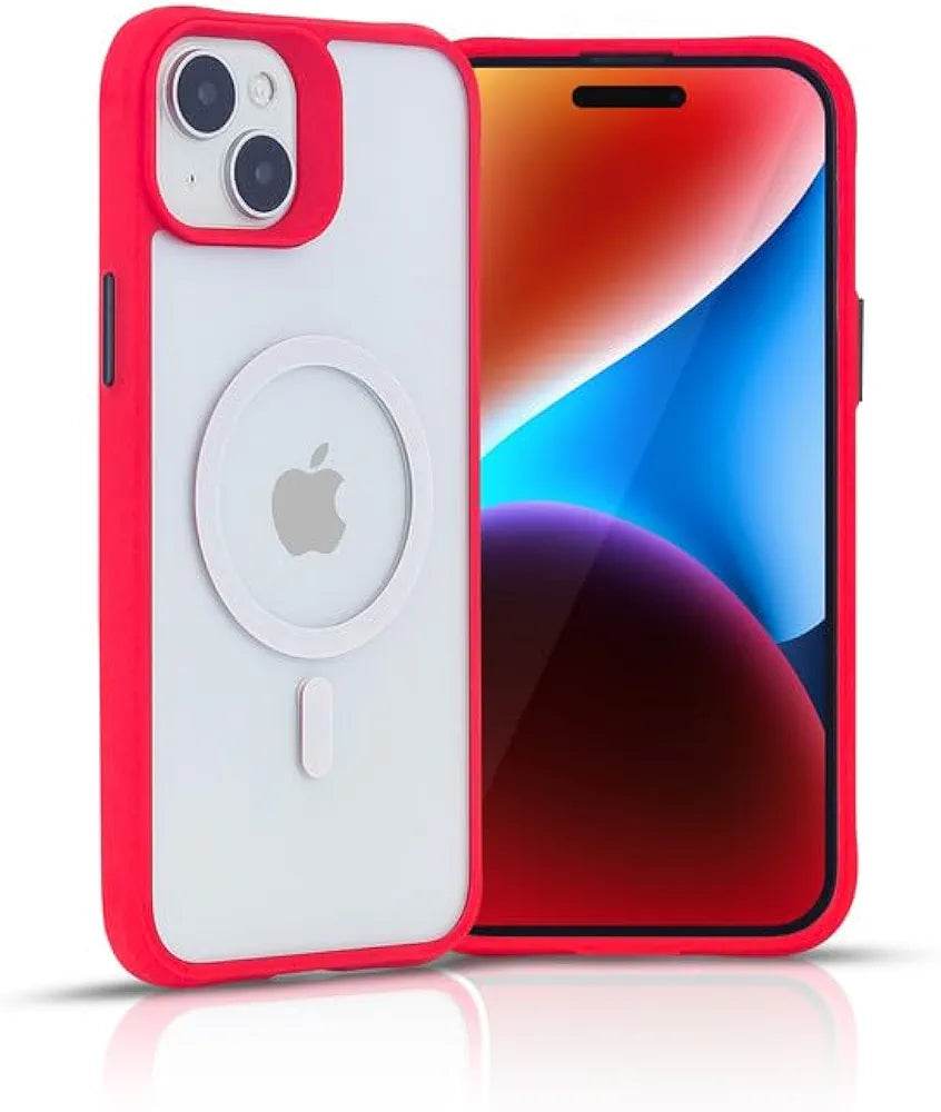 Phonokart Silk Magnetic Safe CASE for iPhone 14 Red - The Digital Hub