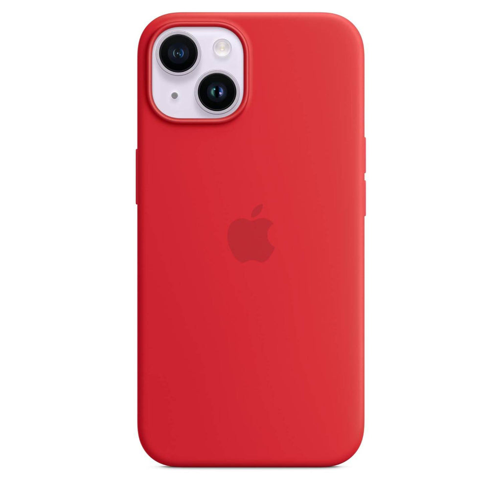 Apple iPhone 14 Silicone Case with MagSafe - (Product) RED - The Digital Hub