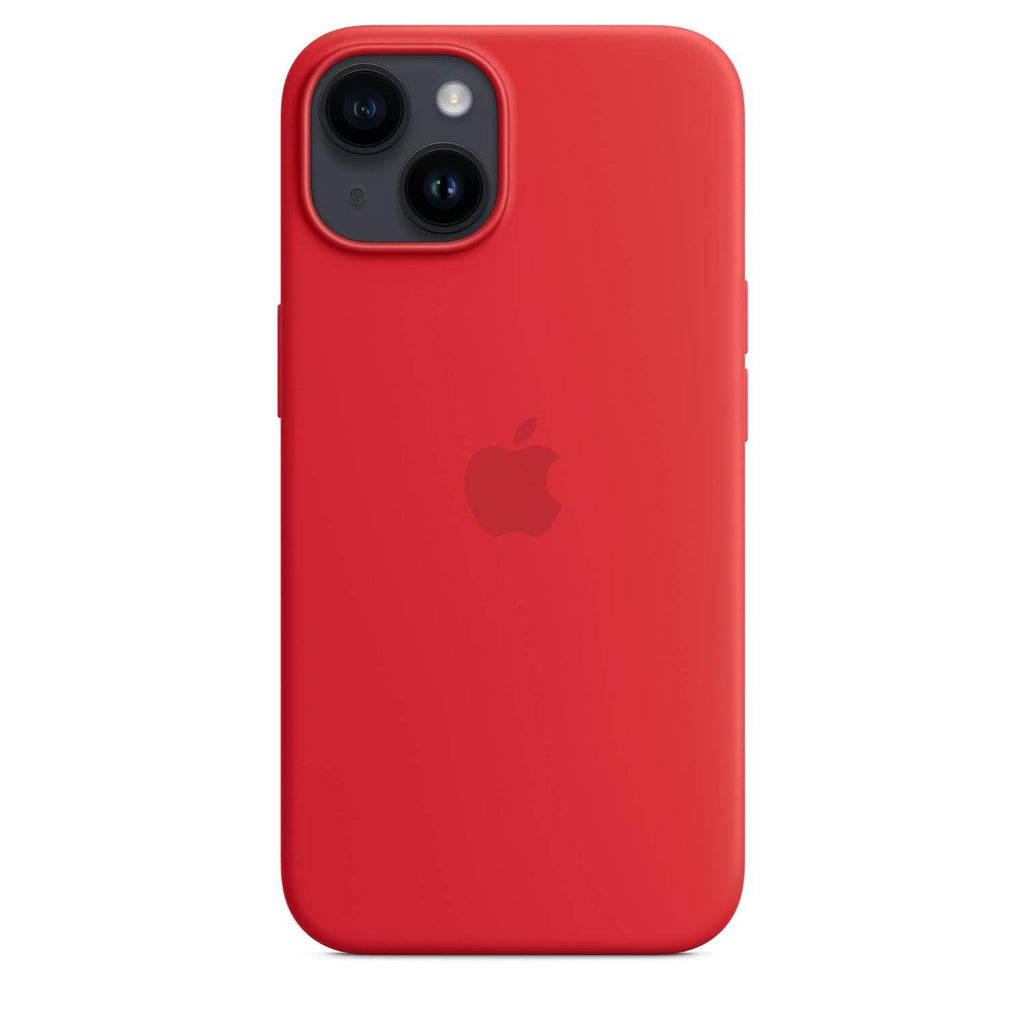 Apple iPhone 14 Silicone Case with MagSafe - (Product) RED - The Digital Hub