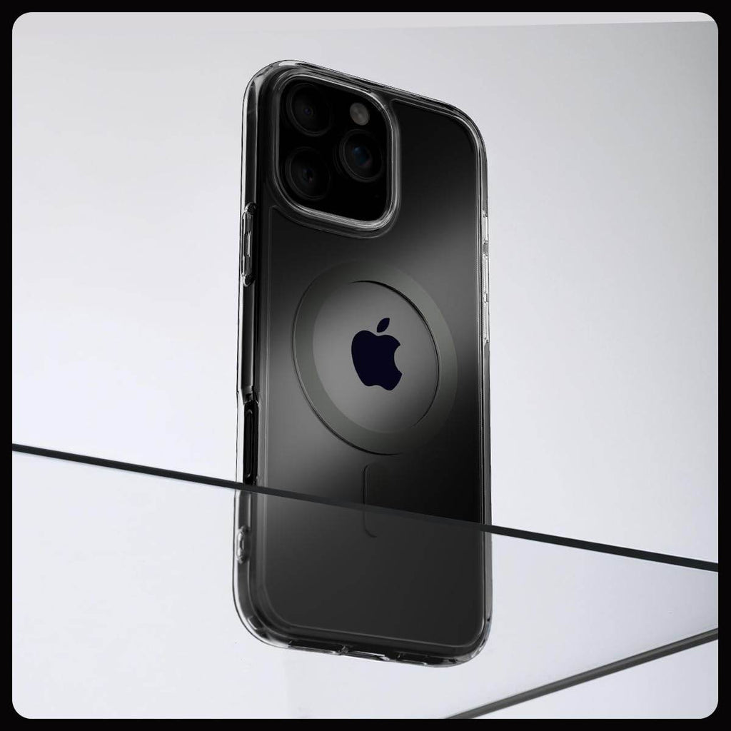 Spigen Ultra Hybrid Magfit Back Cover Case Compatible with iPhone 16 Pro Max (TPU + Poly Carbonate | Graphite) - The Digital Hub