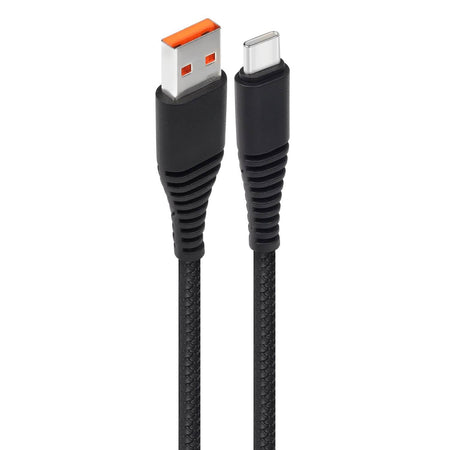 Phonokart Type C 60W Hypercharge Cable, 6A Fast Charging Cable with Up to 480 Mbps High-Speed Data Transfer & Sync Cord Compatible With All Smartphones and Devices (Compatible with Smartphone, Black) - The Digital Hub